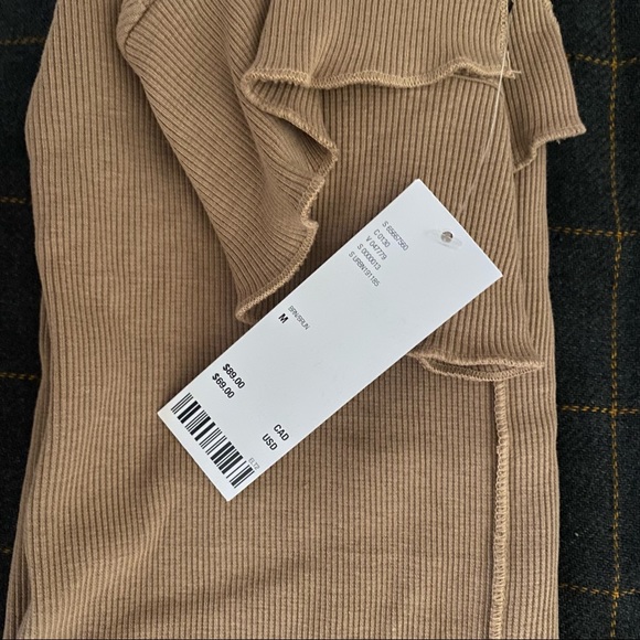 Light brown Seamed Dress - Picture 5 of 6
